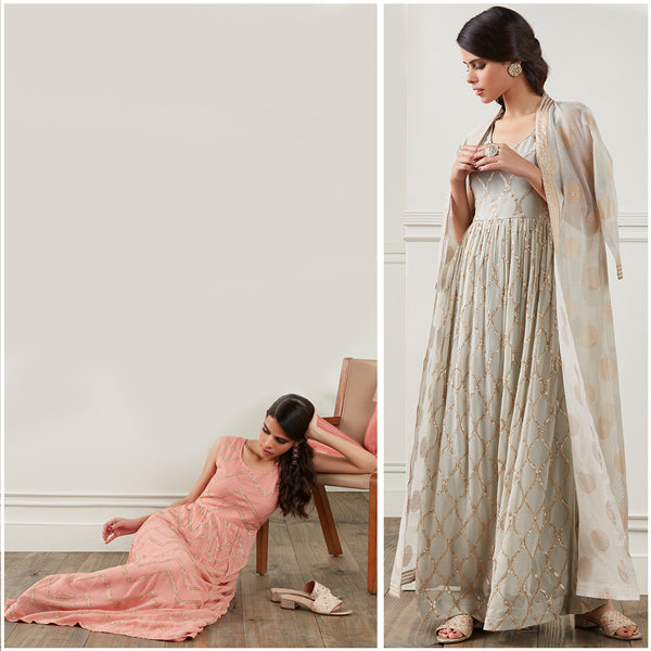 Vark by Westside Pink A-line Kurta and Dupatta Set Price in India, Full  Specifications & Offers | DTashion.com